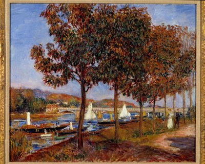El Puente de Argenteuil de Pierre Auguste Renoir