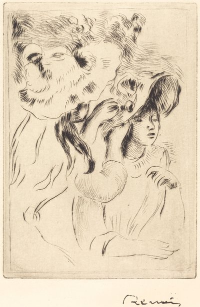 El alfiler del sombrero Le chapeau épingle de Pierre Auguste Renoir
