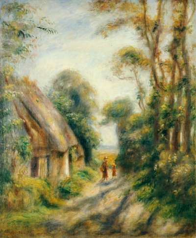 Las afueras de Berneval de Pierre Auguste Renoir
