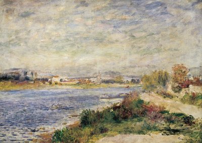 El Sena en Argenteuil, de Pierre-Auguste Renoir de Pierre Auguste Renoir
