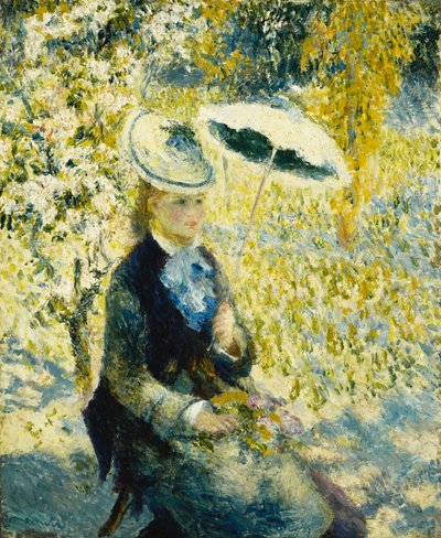 El paraguas, 1878 de Pierre Auguste Renoir