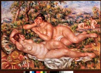 Los bañistas de Pierre Auguste Renoir