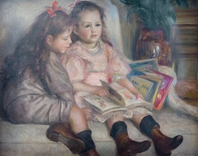 Los hijos de Martial Caillebotte de Pierre Auguste Renoir
