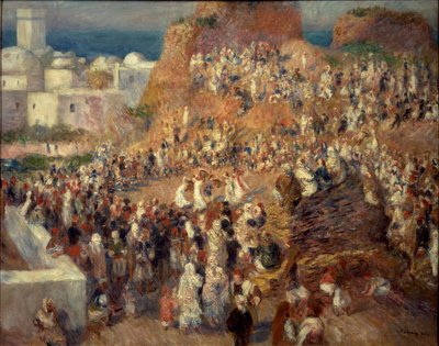 La mezquita o Festival Árabe en Argel de Pierre Auguste Renoir