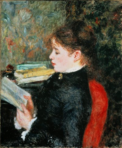 La lectora de Pierre Auguste Renoir