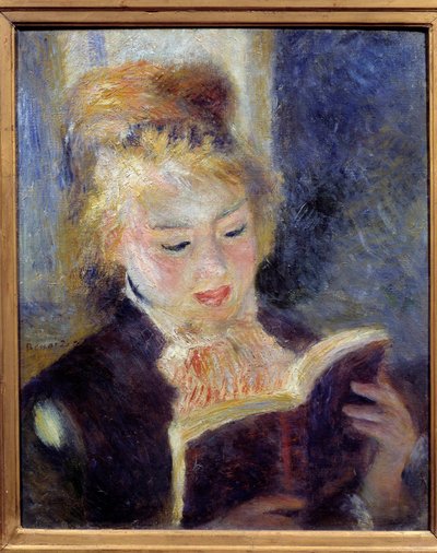 La lectora de Pierre Auguste Renoir