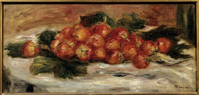 Las fresas de Pierre Auguste Renoir