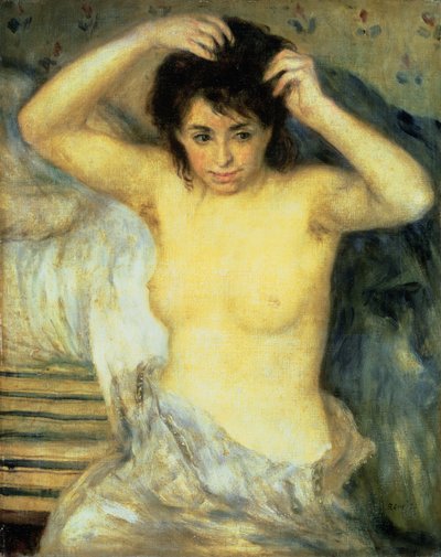Torso, o Antes del baño, c.1873-75 de Pierre Auguste Renoir