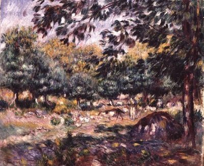 Treboul cerca de Douarnenez de Pierre Auguste Renoir