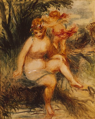 Venus y Amor de Pierre Auguste Renoir