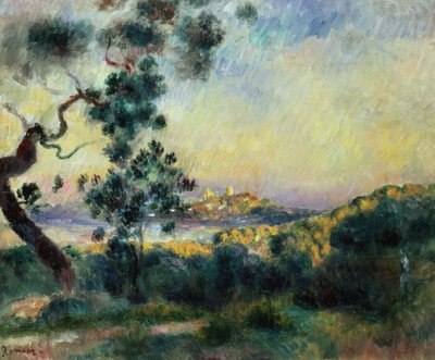 Vista de Antibes de Pierre Auguste Renoir