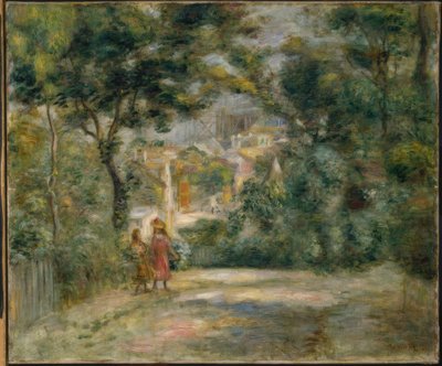 Vista del Sagrado Corazón de Pierre Auguste Renoir