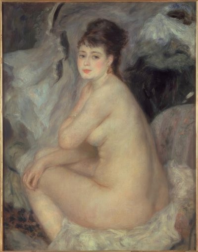 Desnudo femenino de Pierre Auguste Renoir