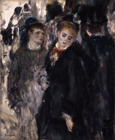 Jóvenes chicas, 1877 de Pierre Auguste Renoir