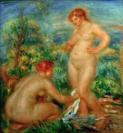 Dos bañistas de Pierre Auguste Renoir