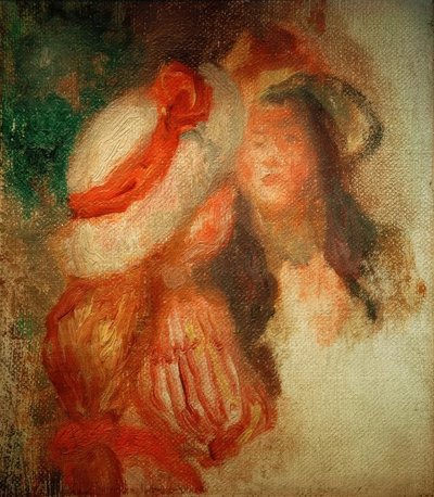 Dos niñas pequeñas de Pierre Auguste Renoir