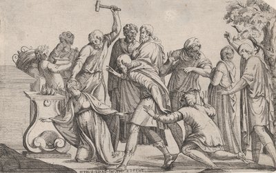 Sacrificio de Ifigenia, 1607-61 de Pierre Biard