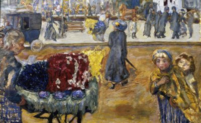 Noche en París de Pierre Bonnard