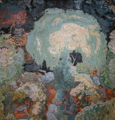 Otoño. Recogida de fruta de Pierre Bonnard