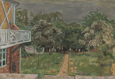 Balcón azul de Pierre Bonnard