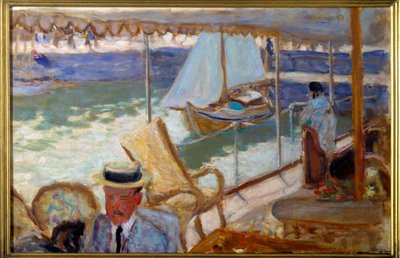En yate de Pierre Bonnard