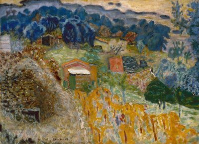 Cabañas en Le Cannet de Pierre Bonnard