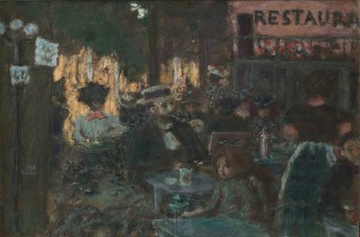 Terraza de café de Pierre Bonnard