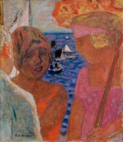 Conversación en Arcachon de Pierre Bonnard