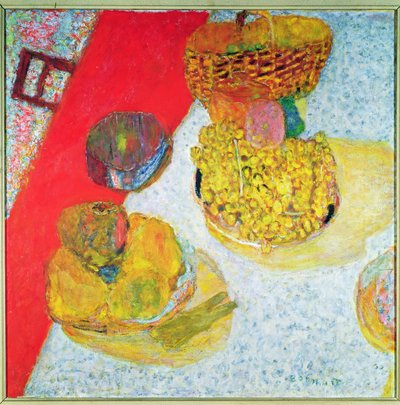 Rincón de la mesa, 1935 de Pierre Bonnard