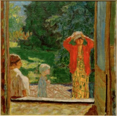 Frente a la ventana de Pierre Bonnard
