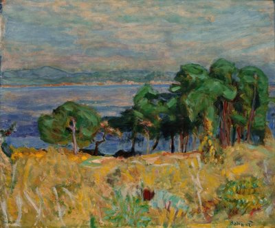 La bahía de Saint-Tropez de Pierre Bonnard