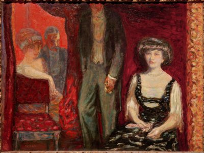 El palco, Sr. y Sra. Josse y Gaston Bernheim-Jeune de Pierre Bonnard