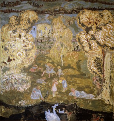 Primavera temprana en el campo, 1912 de Pierre Bonnard