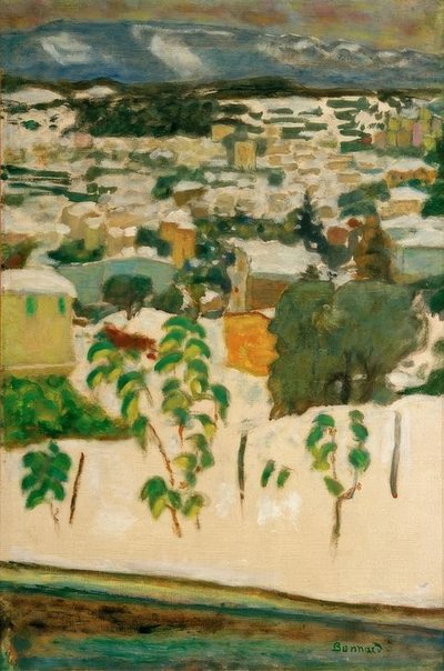 Efecto de nieve de Pierre Bonnard