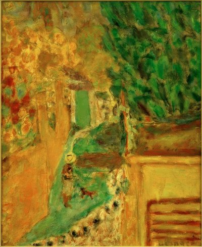 Escalera en Le Cannet de Pierre Bonnard