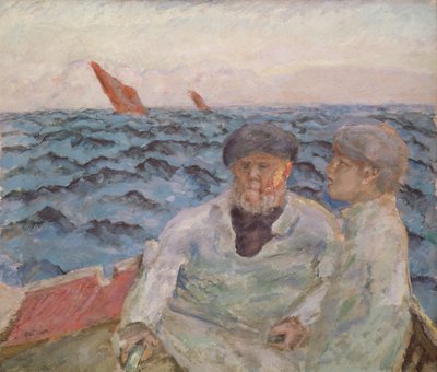 Pescadores en Bretaña, 1907 de Pierre Bonnard