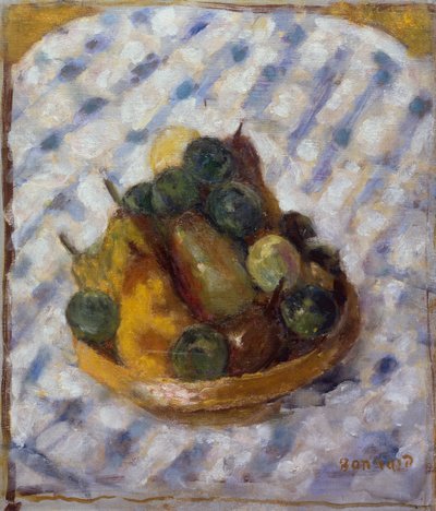 Cesta de frutas de Pierre Bonnard