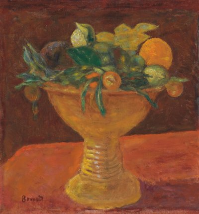 Frutero con mandarinas de Pierre Bonnard