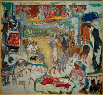 Gran decoración, escena de calle de Pierre Bonnard