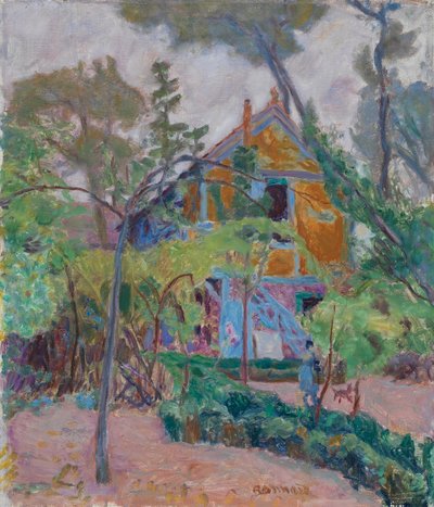 Casa entre árboles de Pierre Bonnard