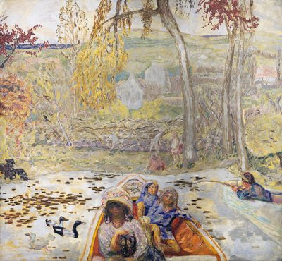 En un bote de Pierre Bonnard