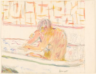 Mujer en la bañera de Pierre Bonnard