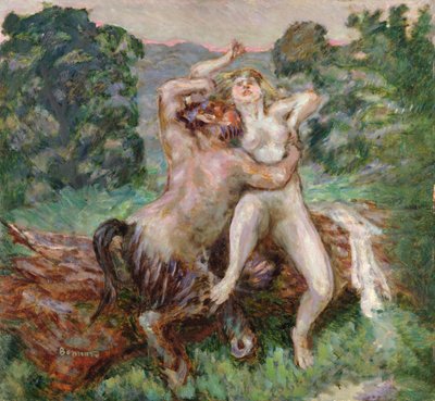 La tarde de un fauno de Pierre Bonnard