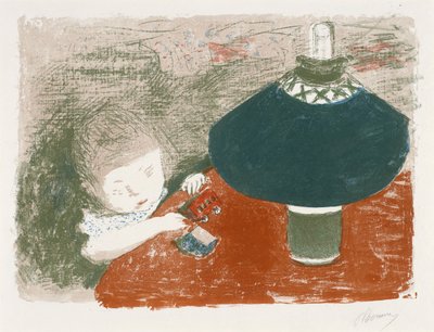 El niño... la lámpara de Pierre Bonnard