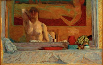 La Chimenea (Mujer en su tocador) de Pierre Bonnard