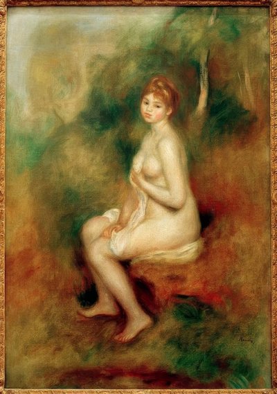 La mujer con la garza de Pierre Bonnard