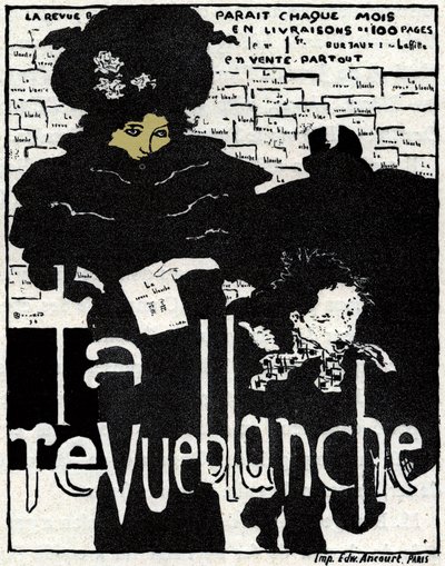 La Revue Blanche, 1896 de Pierre Bonnard