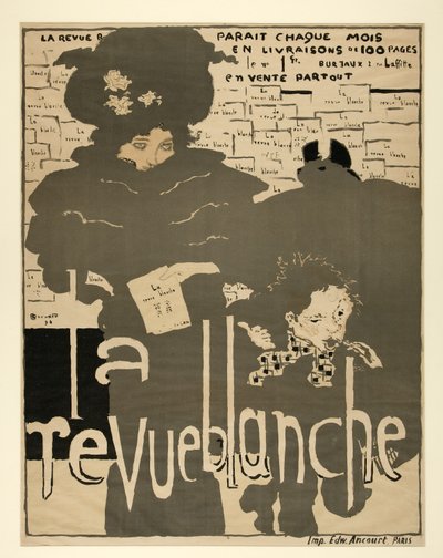 La Revue Blanche, pub. 1894 de Pierre Bonnard