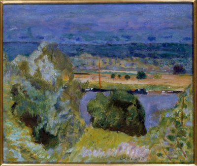 El Sena en Vernon de Pierre Bonnard