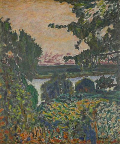 La Seine à Vernon, 1915 de Pierre Bonnard